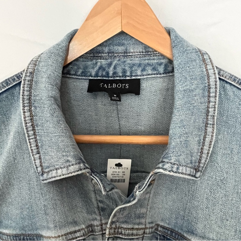 Talbots Classic Jean Jacket M - Picture 12 of 12